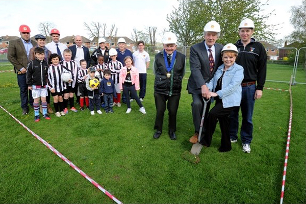 Brockworth Albion Football Club changing rooms opening