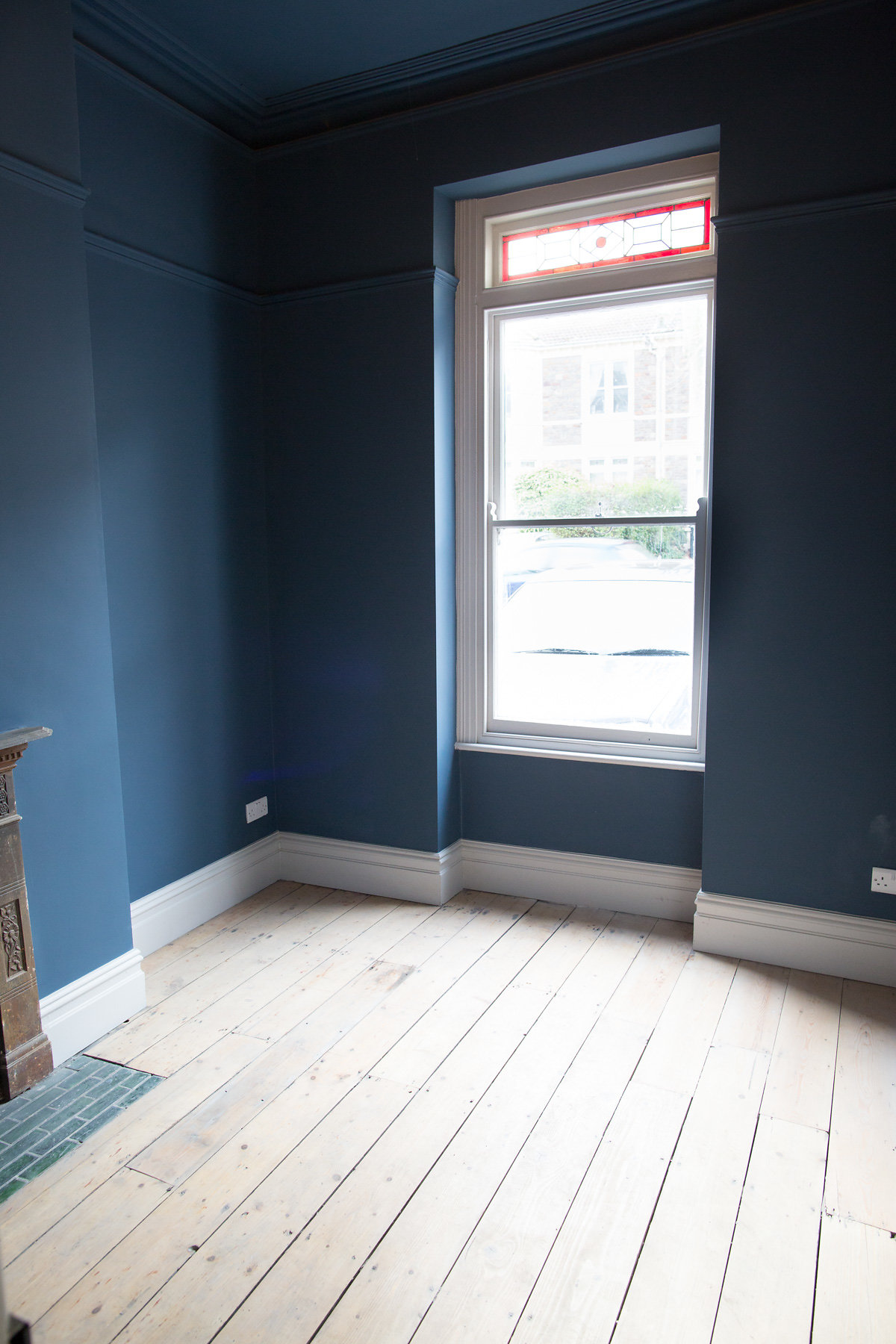 Cranbrook Road study - Stiffkey Blue Farrow and Ball